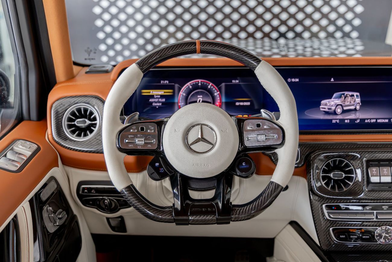 مرسيدس بنز G 63 AMG Mercedes Benz G63 AMG - Carbon Fiber - Fully Loaded - Brabus Kit 800 - 2024