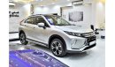 Mitsubishi Eclipse Cross EXCELLENT DEAL for our Mitsubishi Eclipse Cross ( 2020 Model ) in Silver Color GCC Specs