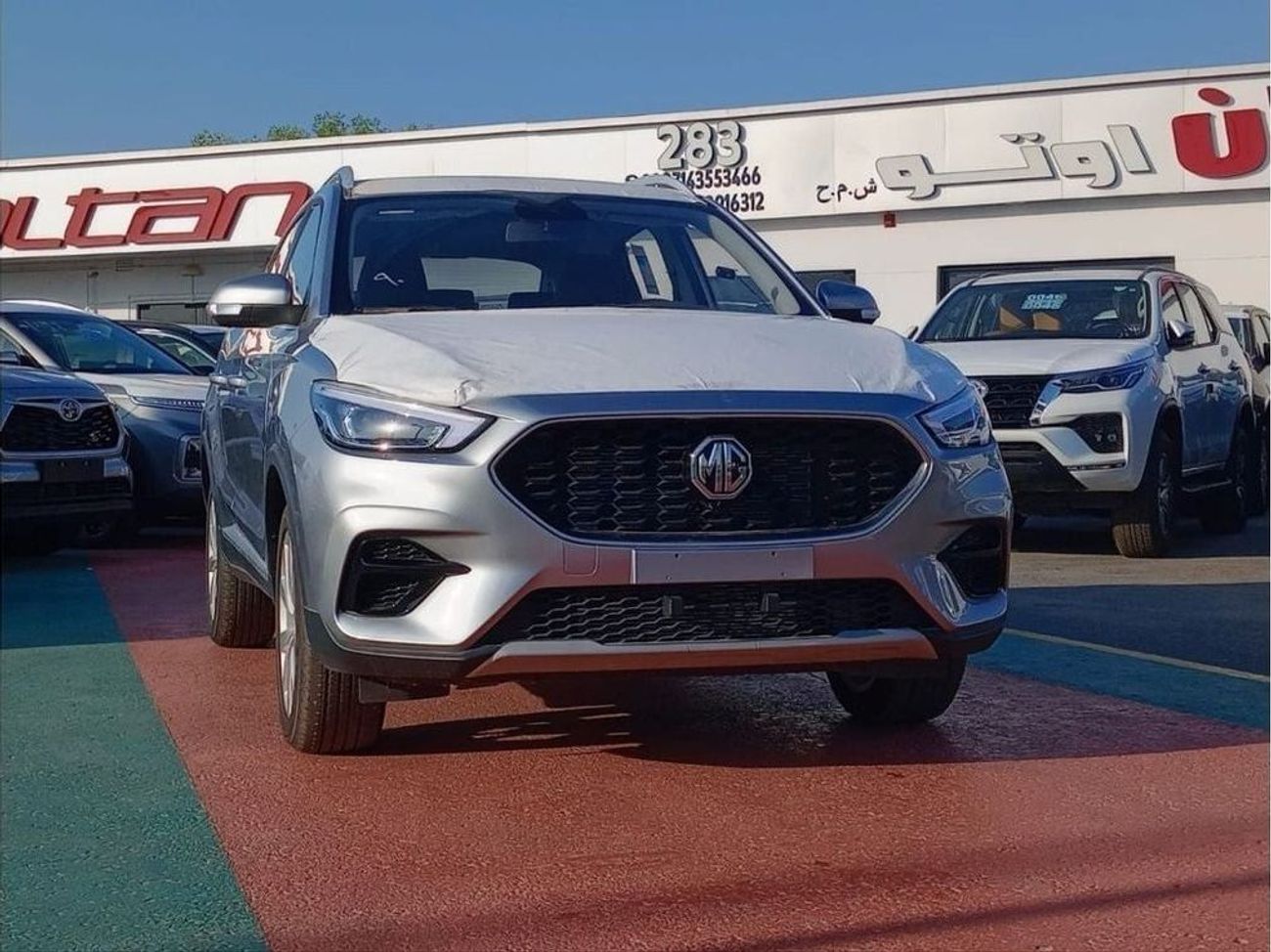 MG ZS Comfort 2025  1.5L  FWD  Petrol  SUV  silver color