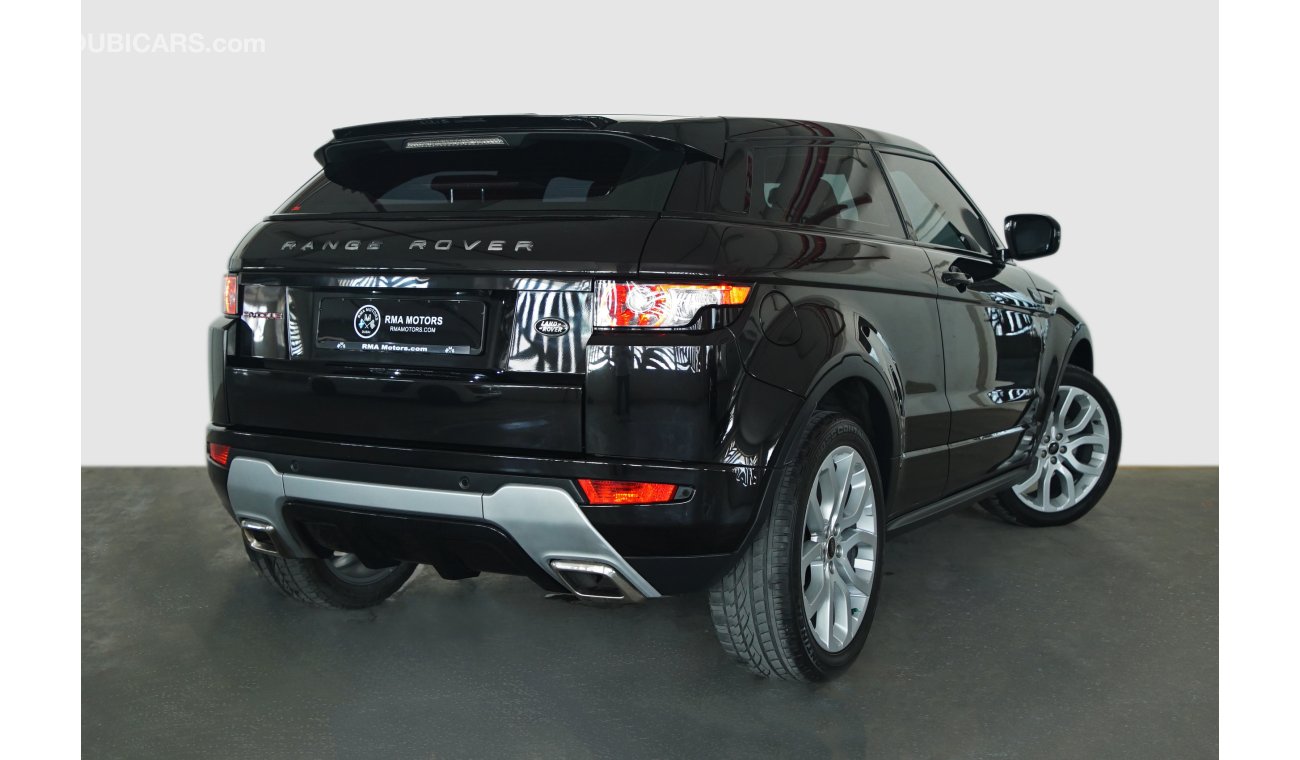 Land Rover Range Rover Evoque 2013 2 Door / One Owner / Extended Warranty / Sports Seats