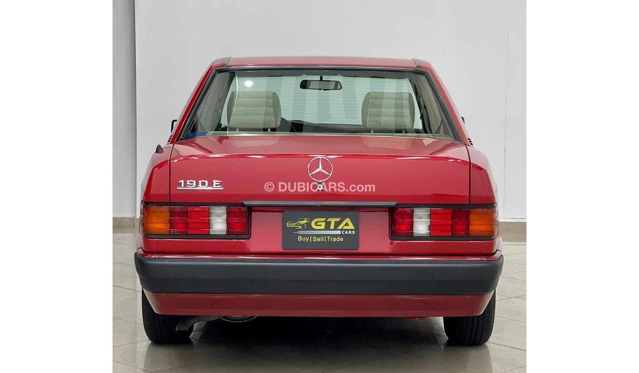 Mercedes-Benz 190 E 1993 Mercedes Benz 190E, Mint Condition, Japanese Specs
