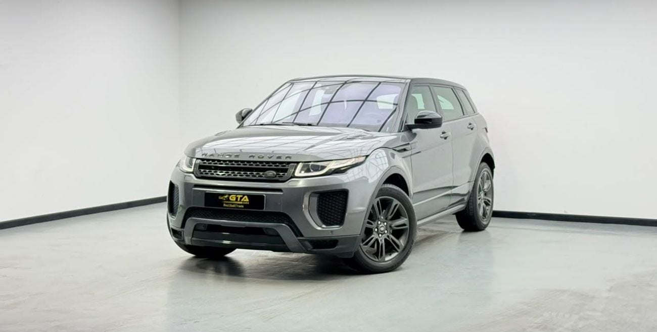 Land Rover Range Rover Evoque SE 2018 Range Rover Evoque R Dynamic SE, Full Service History, Fully Loaded, Excellent Condition, GCC