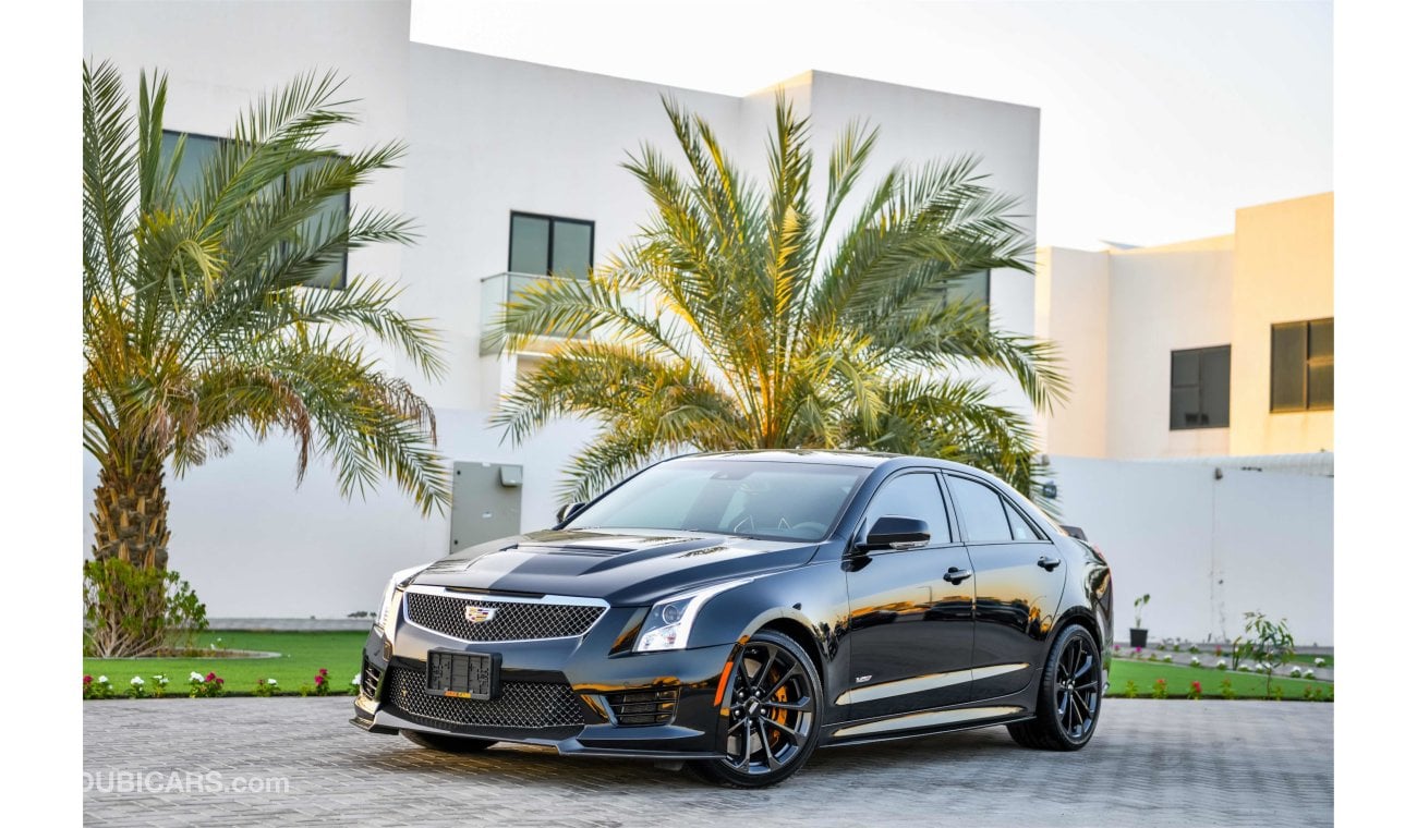Cadillac ATS V - Agency Warranty and Service Contract! - GCC - AED 3,048 PER MONTH - 0% DOWNPAYMENT