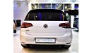 Volkswagen Golf Full Service History AMAZING 2015 Model!! in Fresh White (ORIGINAL PAINT)