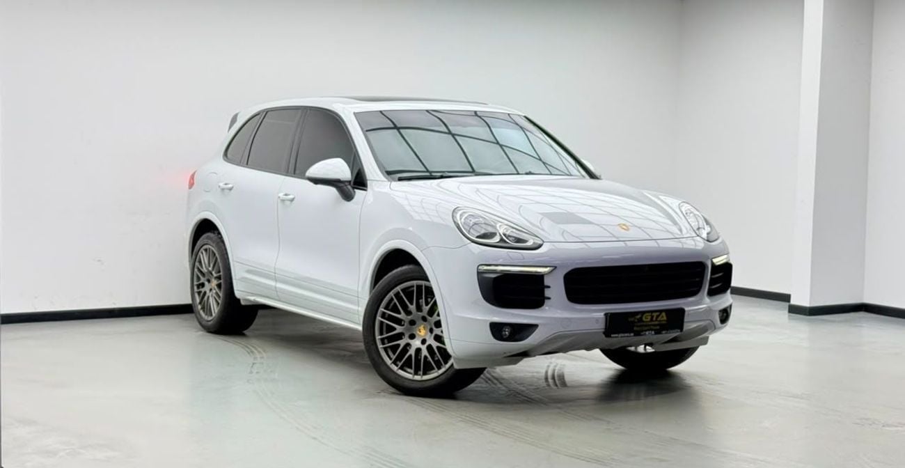 Porsche Cayenne PLATINUM EDITION 2018 Porsche Cayenne Platinum, Service History, Fully, Loaded, Excellent Condition, GCC
