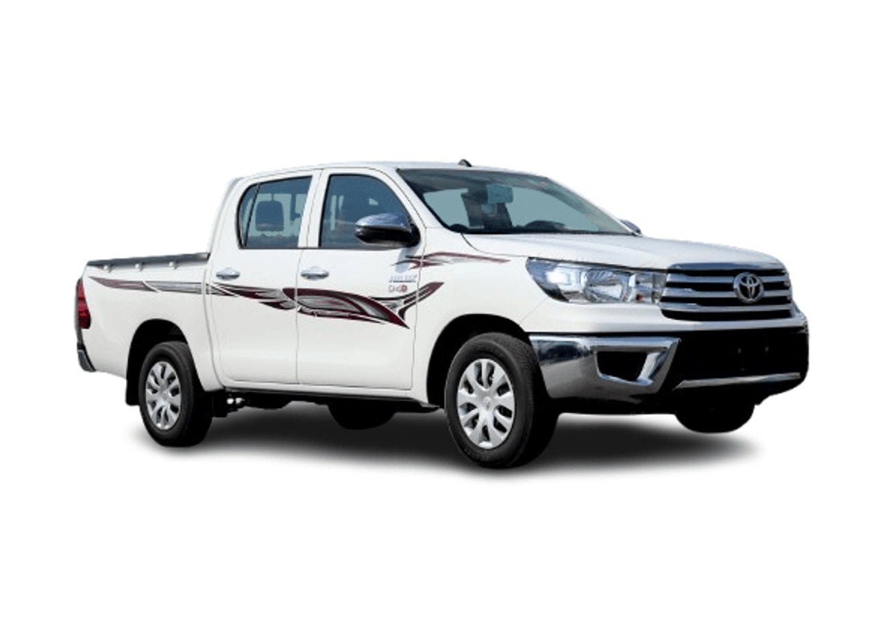تويوتا هيلوكس GL ECTKSA001 - 2026 Toyota Hilux Double Cab Pick Up - 2.4L Diesel Manual 2wd – White