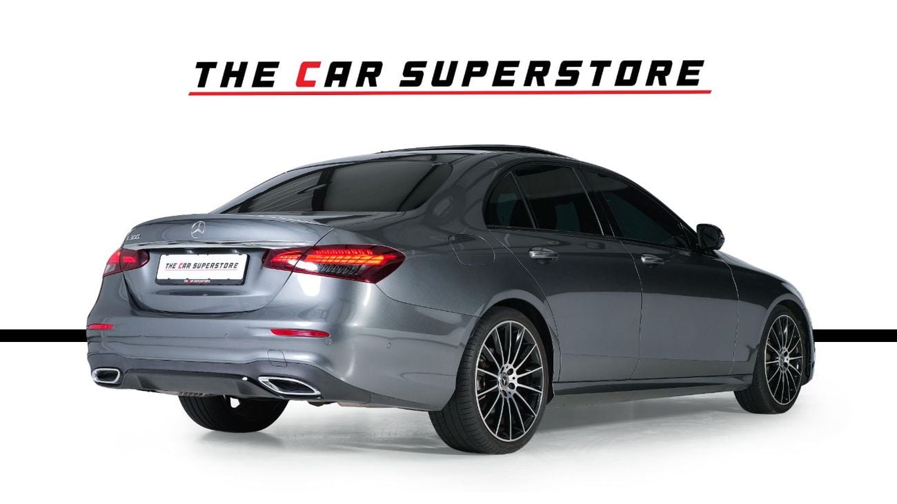Mercedes Benz E300 AMG AMG Package-GCC-Mercedes FSH-Mercedes warranty and service valid till 12/2027