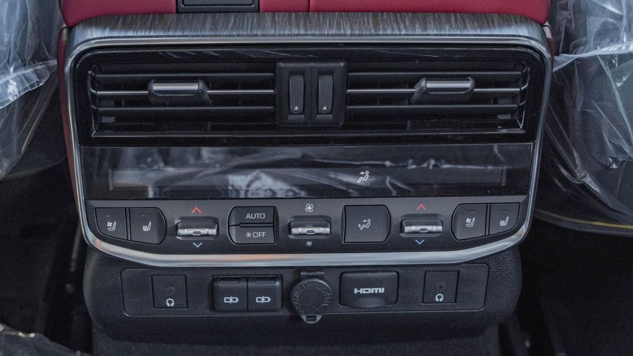 تويوتا لاند كروزر 2025 Toyota Land Cruiser 300 GR-Sport 3.5L AT Petrol (Black-red)