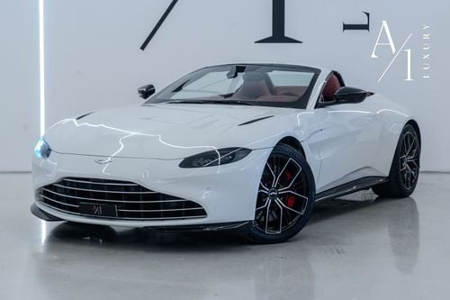أستون مارتن فانتيج 2022 Aston Martin Vantage Roadster V8, Fully Loaded, Service Contract, GCC Spec
