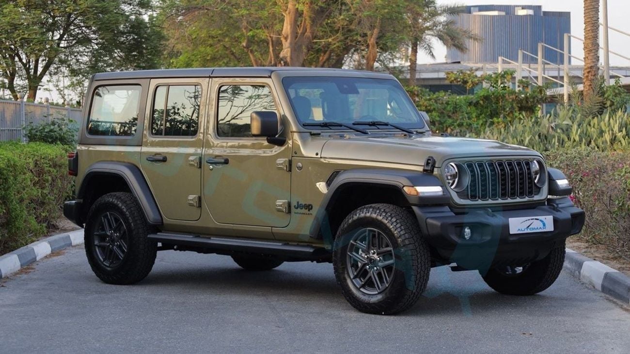 Jeep Wrangler Unlimited Sport S I4 2.0T 2025 GCC 0Km With 3 Years Warranty Or 60,000 Km @Official Dealer