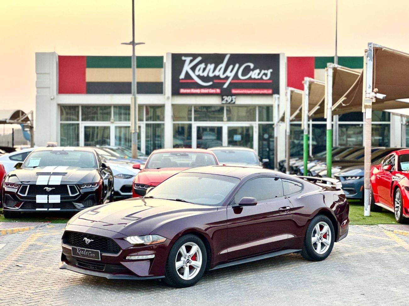 فورد موستانج Ecoboost | Paddle Shifters | Fog Lights | Blindspot | # 18745