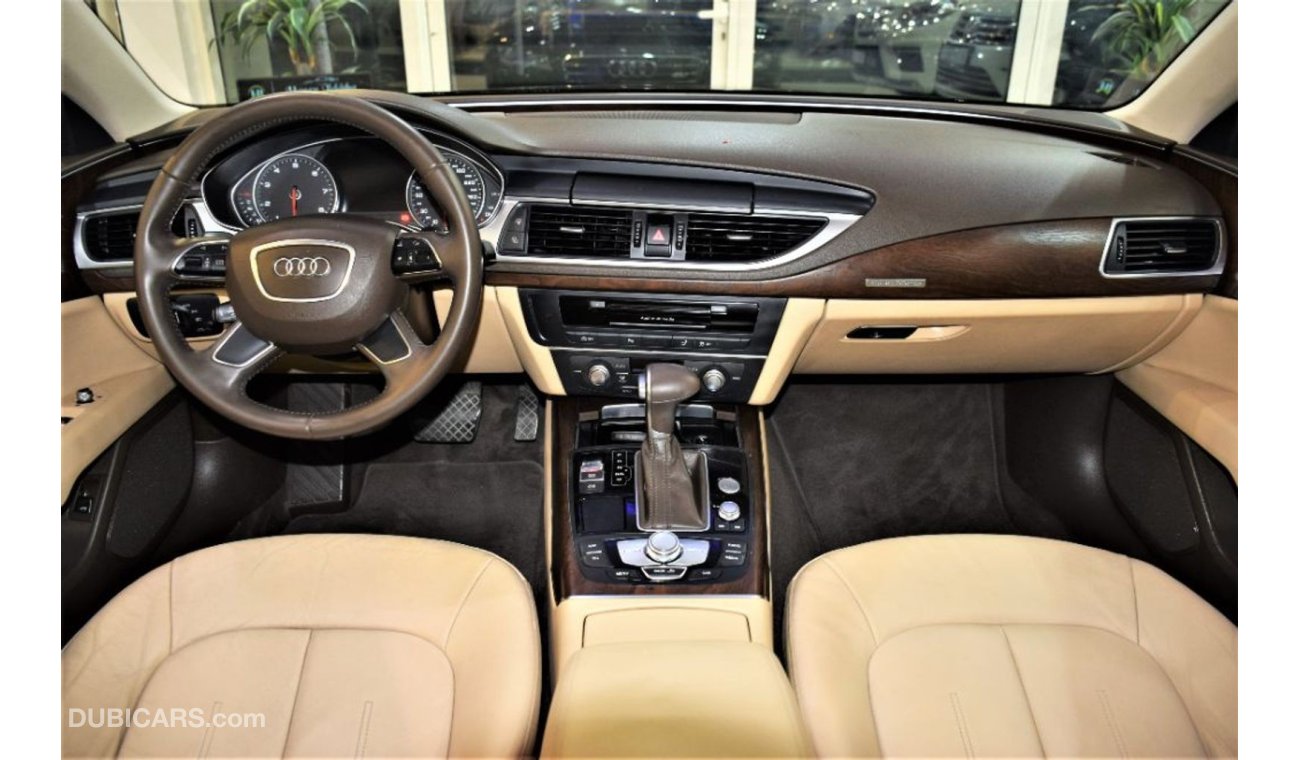 Audi A7 ( صبغ وكاله ) ORIGINAL PAINT! LOW MILEAGE! Audi A7 2015 Model!! in Grey Color! GCC Specs