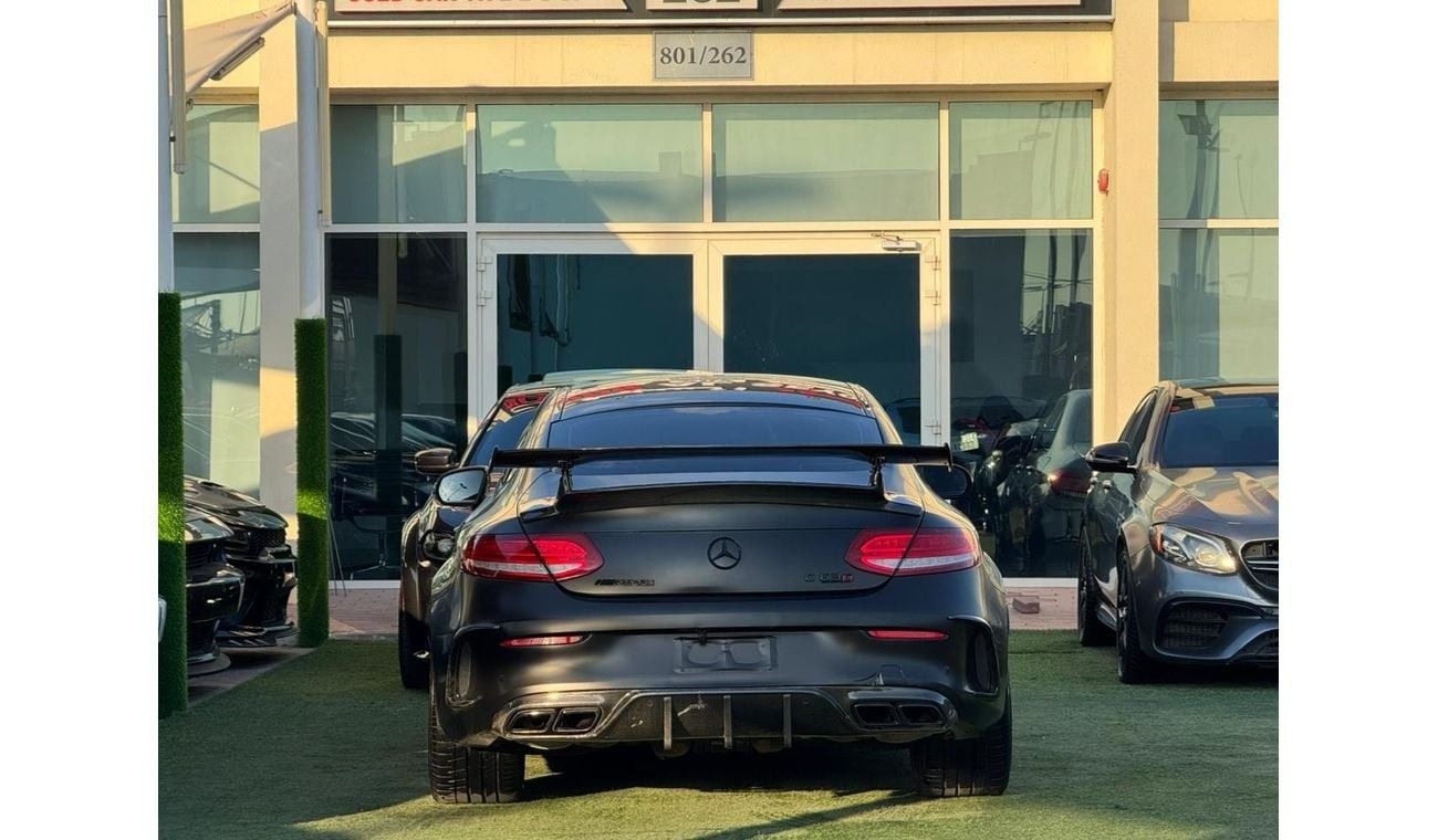 مرسيدس بنز C 63 AMG MERCEDES BENZ AMG C63S 2017 COUPE GCC FULL OPTION PERFECT CONDITION