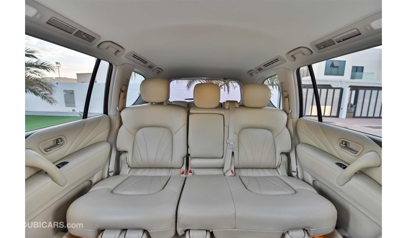 إنفينيتي QX80 Fully Loaded - Exceptional Condition! - AED 2,428 Per Month - 0% DP