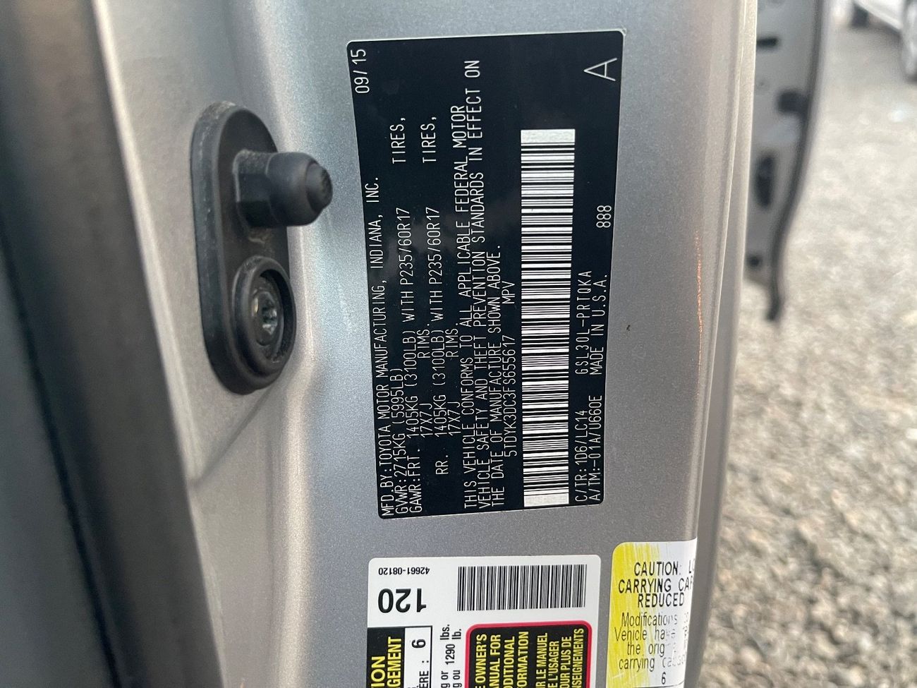 تويوتا سيينا XLE Full Option