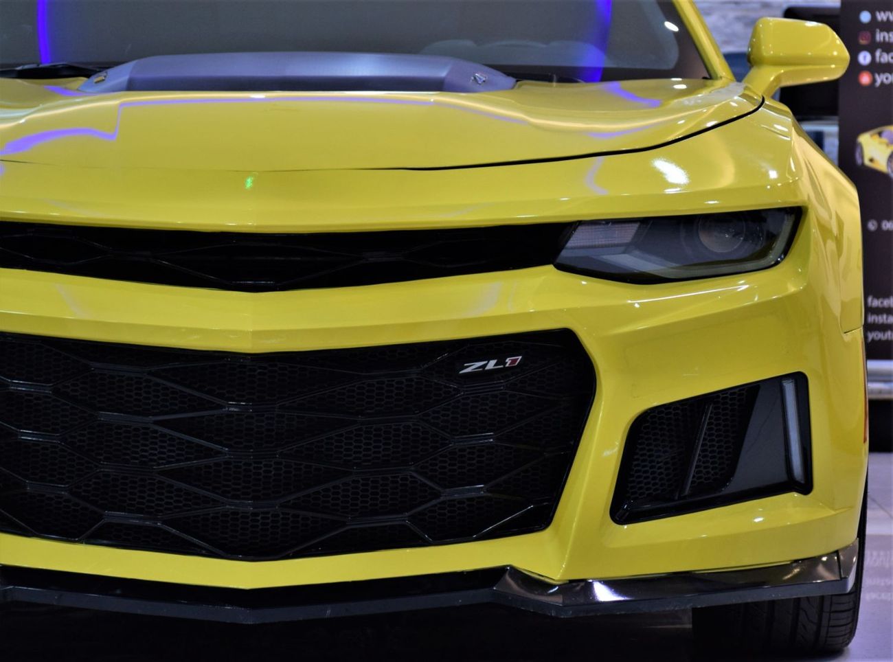 Chevrolet Camaro EXCELLENT DEAL for our Chevrolet Camaro SS V8 2018 Model!! in Yellow Color! American Specs
