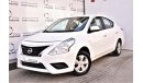 Nissan Sunny AED 585 PM | 0% DP | 1.5L SV GCC WARRANTY
