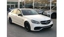 Mercedes-Benz E 63 AMG MERCEDES BENZ E63 AMG MODEL 2014 GCC MODEL 2014  car prefect condition full option