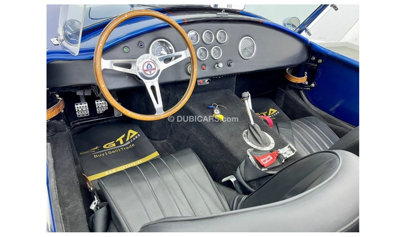 شلبي كوبرا 1965 Shelby Cobra Replica, 5.0L V8, Mk4 Roadster, Very Low KMs.