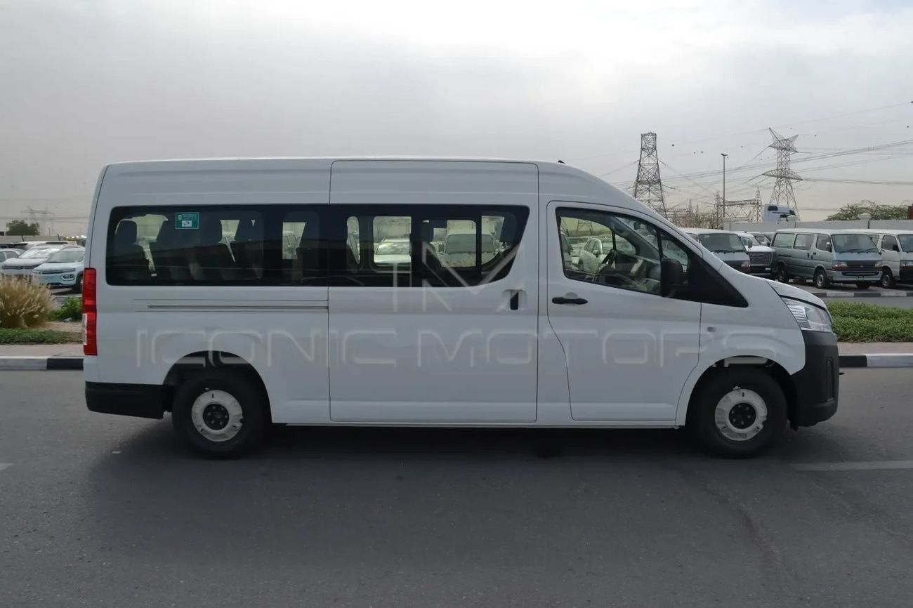 تويوتا هاياس 2025 TOYOTA HIACE 3.5 L PETROL A/T 13 SEATER PASSENGER , HIGH ROOF