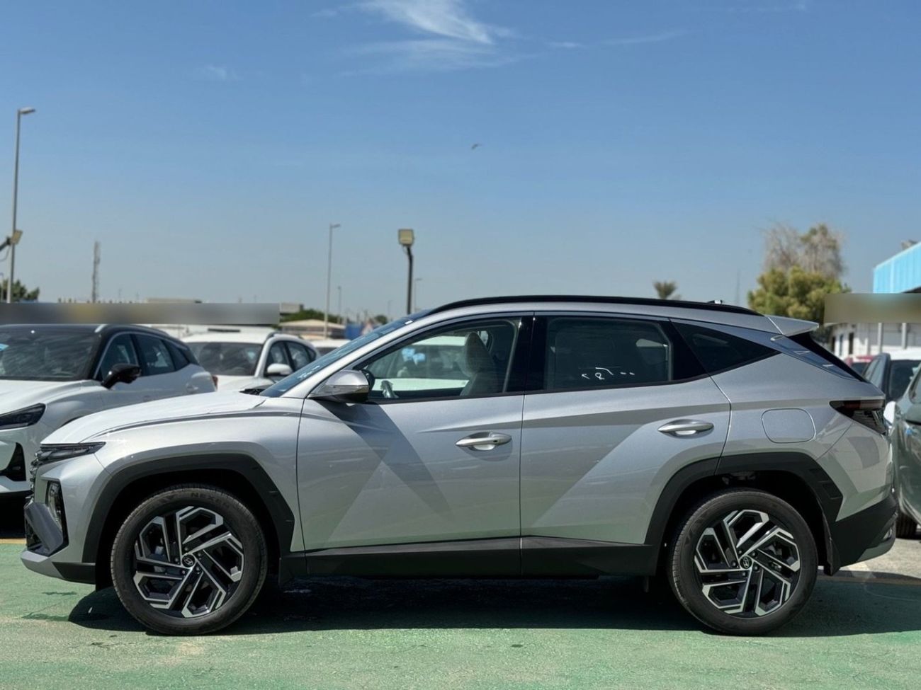 هيونداي توسون HYUNDAI TUCSON 1.6T - 2025 MODEL - SILVER COLOR