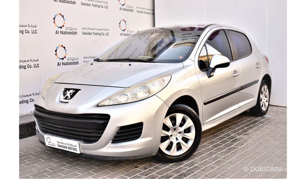 Peugeot 207 1.6L ACTIVE 2011 GCC SPECS