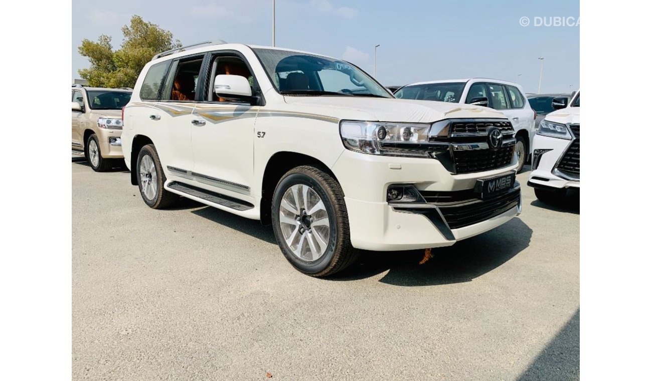 Toyota Land Cruiser 5.7L VXS PETROL FULL OPTION with LUXURY VIP MBS AUTOBIOGRAPHY SEAT WITH SAMSUNG DIGITAL SAFE and Roo