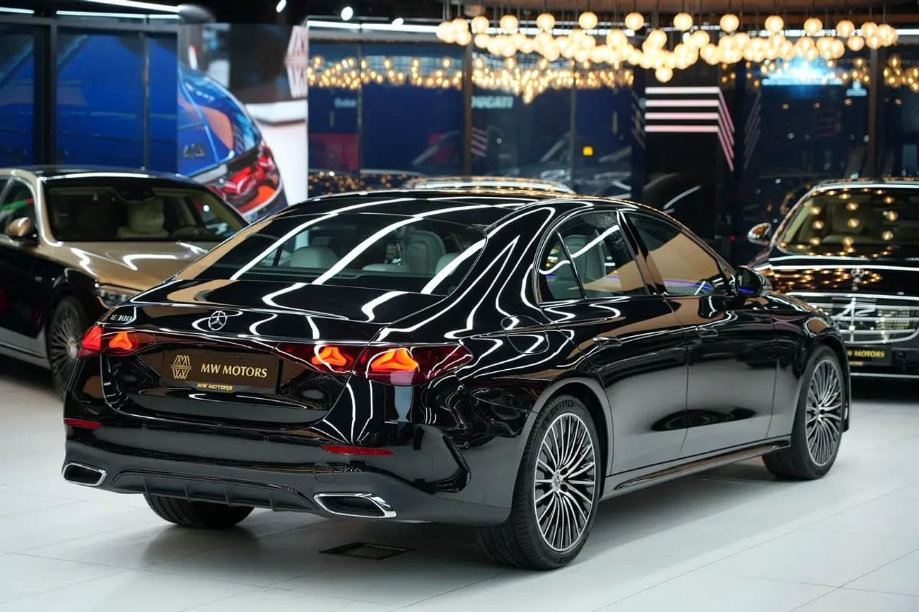 مرسيدس بنز E300 E 300 | GCC 0km | Agency Warranty | AMG Package