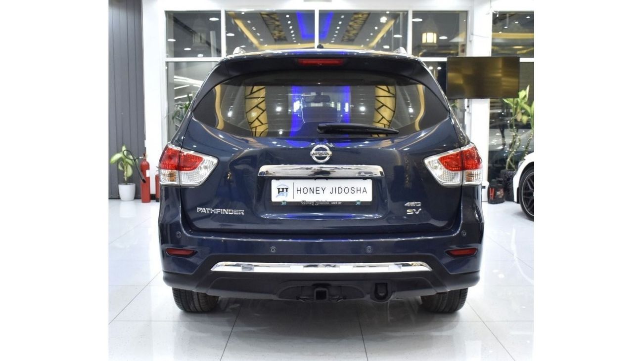 نيسان باثفايندر EXCELLENT DEAL for our Nissan Pathfinder SV 4WD ( 2013 Model ) in Blue Color GCC Specs