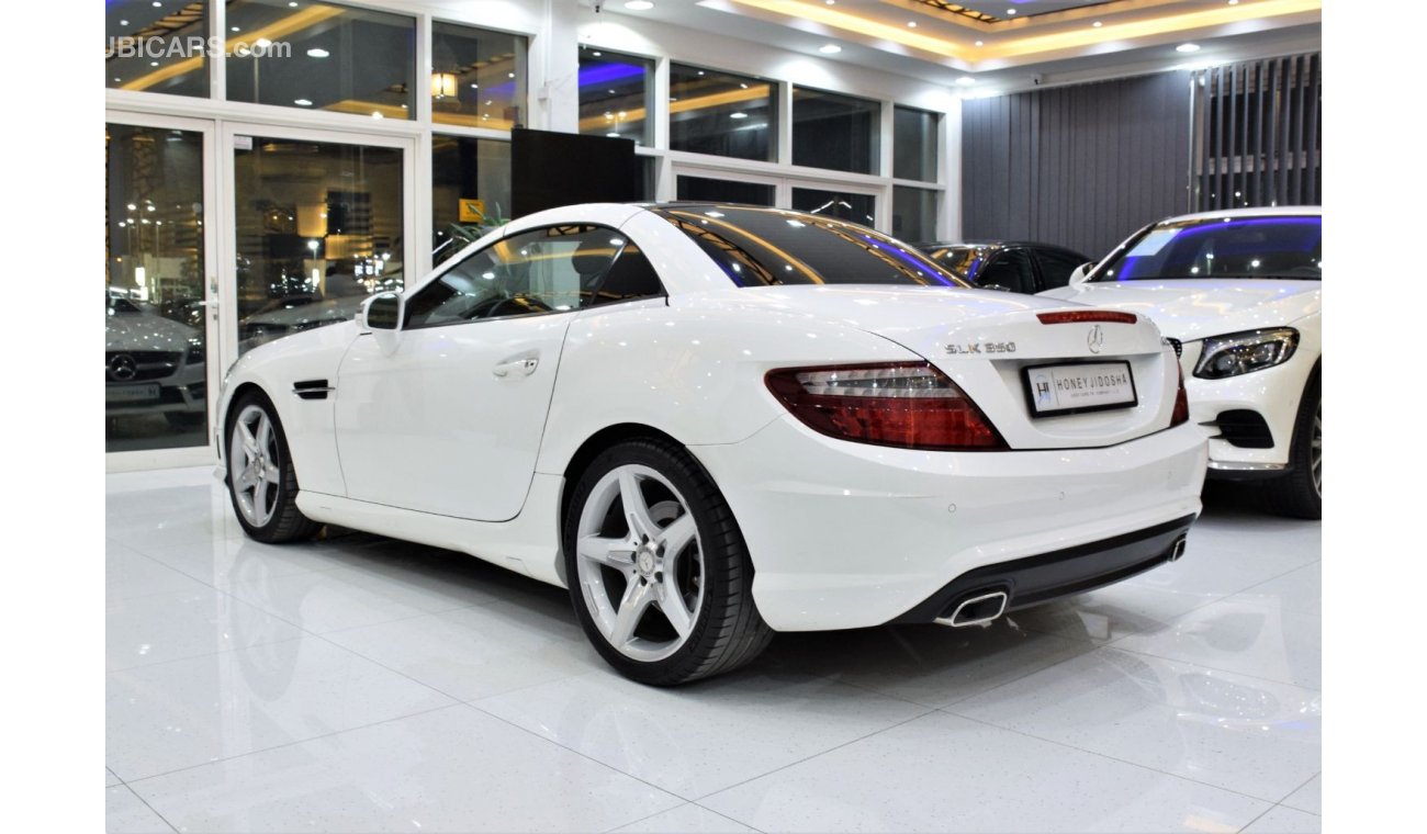 Mercedes-Benz SLK 350 Sport EXCELLENT DEAL for our Mercedes Benz SLK350 ( 2015 Model! ) in White Color! GCC Specs