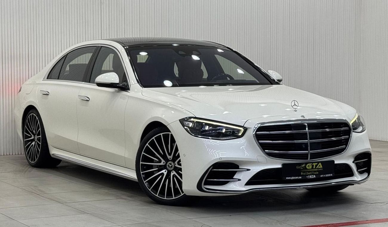 Mercedes-Benz S 580 4MATIC Exclusive 4.0L 2022 Mercedes Benz S580 AMG 4MATIC, 2027 Mercedes Warranty, 2026 Mercedes Serv