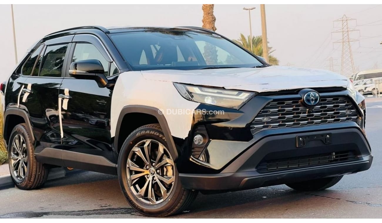 تويوتا راف ٤ 2022 [RHD] Hybrid Black Edition 2.5L 4WD Push Start 360 Camera 3 Modes of Driving Electric Seats Pre