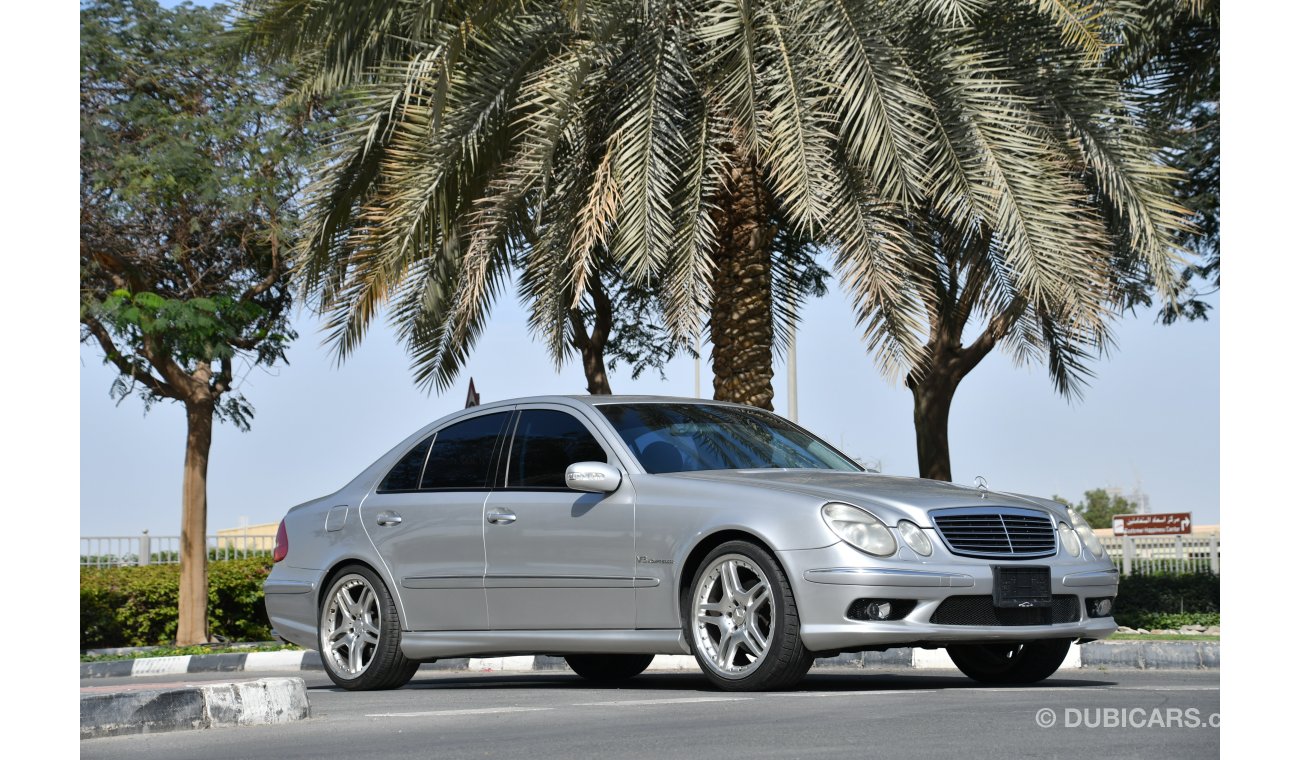 مرسيدس بنز E 500 AMG- BODYKIT E55 - 2005 - JAPANESE SPECS - GOOD CONDITION -