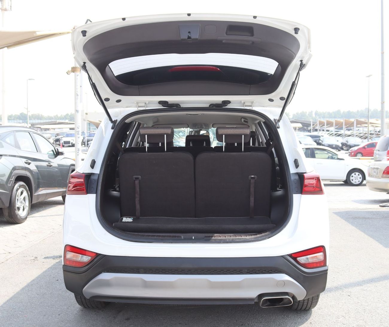 هيونداي سانتا في هيونداى سانتافى 2019 - خليجى -عدد 7 مقاعد - بدون حوادث محرك 2.4L بحاله ممتازه