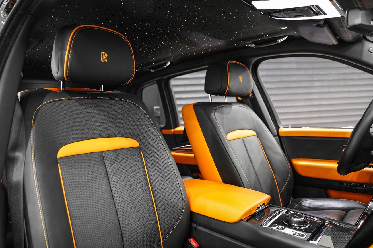 Rolls-Royce Cullinan Black Badge, Rear Entertainment, Starlight Headliner, Dealer Warr + Serv!!