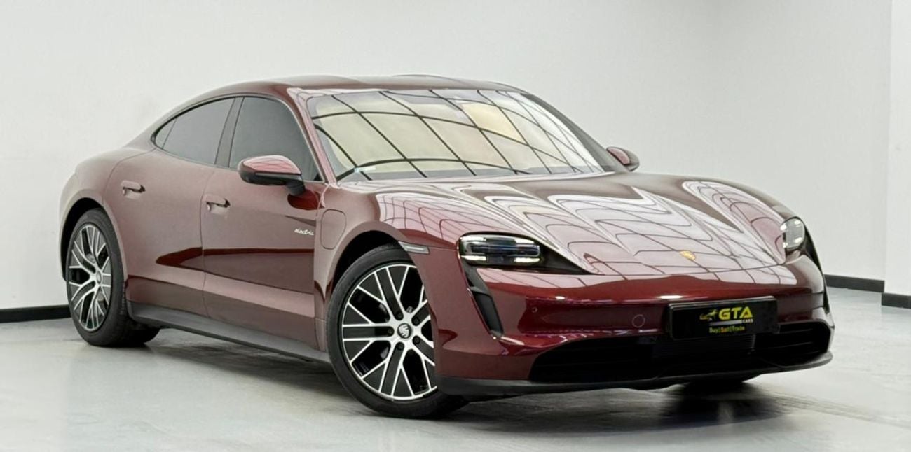 بورش تايكان Base 2022 Porsche Taycan ,Al Nabooda Warranty ,Full Service History ,GCC