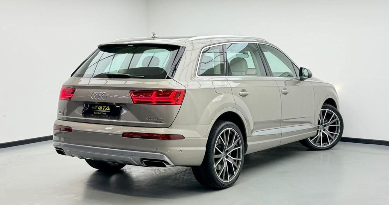 Audi Q7 45 TFSI quattro 3.0L 2017 Audi Q7 45 TFSI Quattro, Full Audi Service History, 7 Seater, Excellent Co