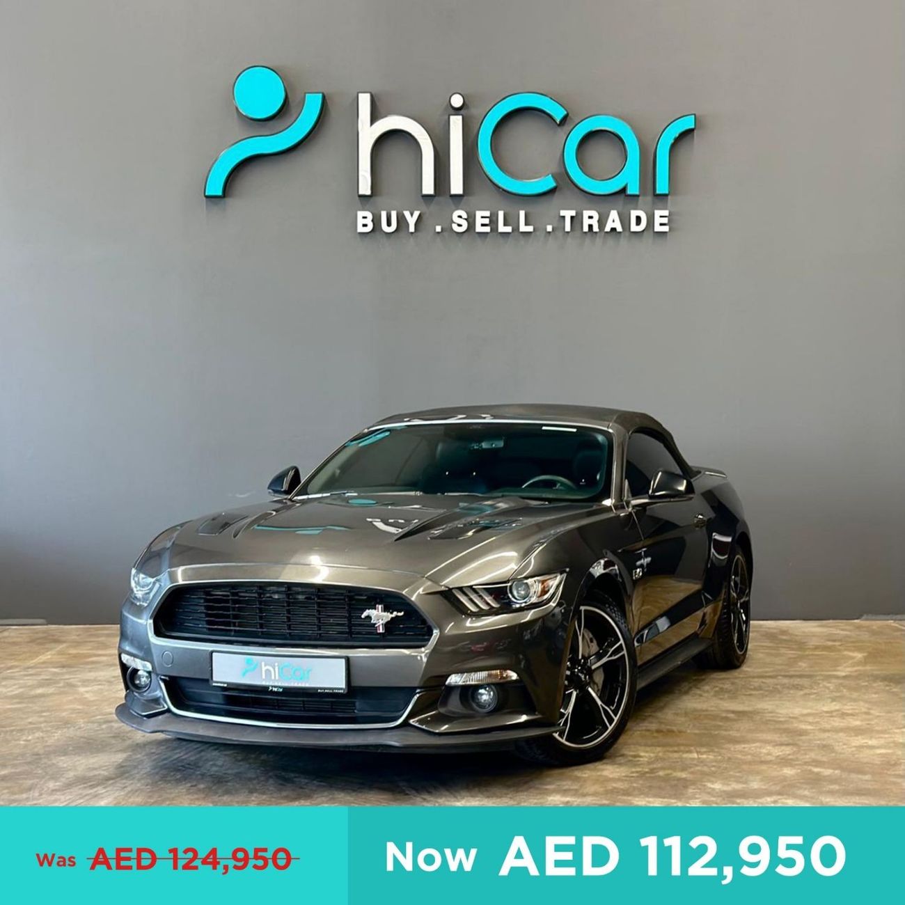 Ford Mustang AED 1,731pm • 0% Downpayment • GT California Special • 2 Years Warranty