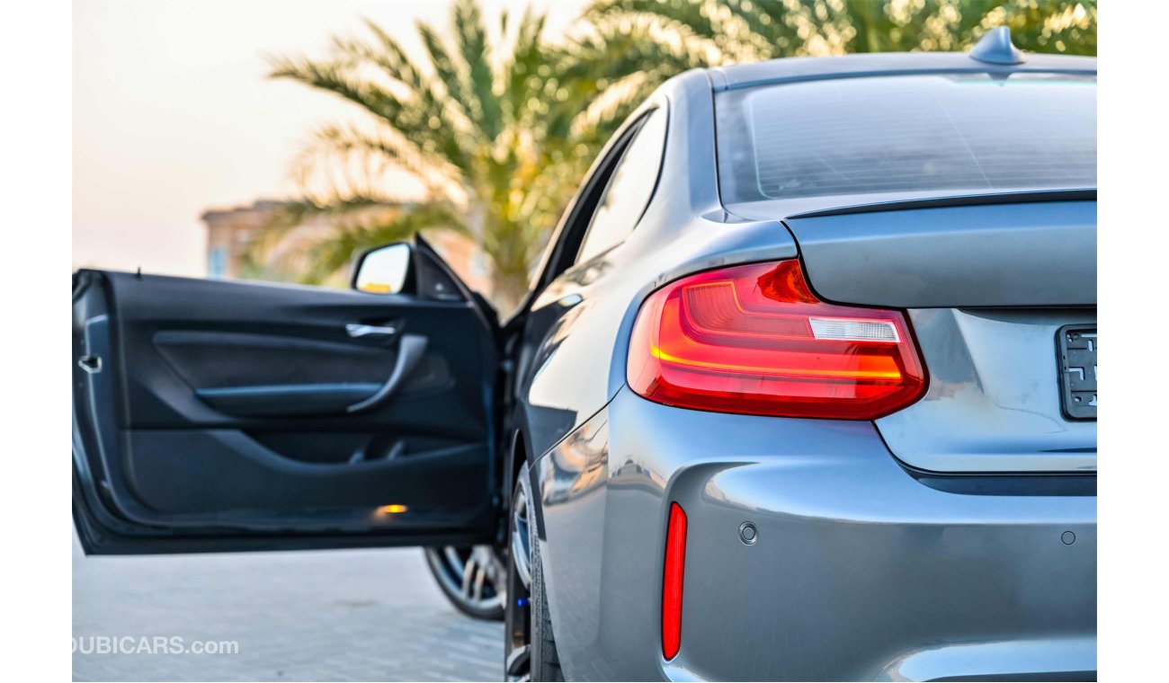 بي أم دبليو M2 AC SCHNITZER Exhaust - Agency Warranty - AED 3,310 Per Month - 0% DP