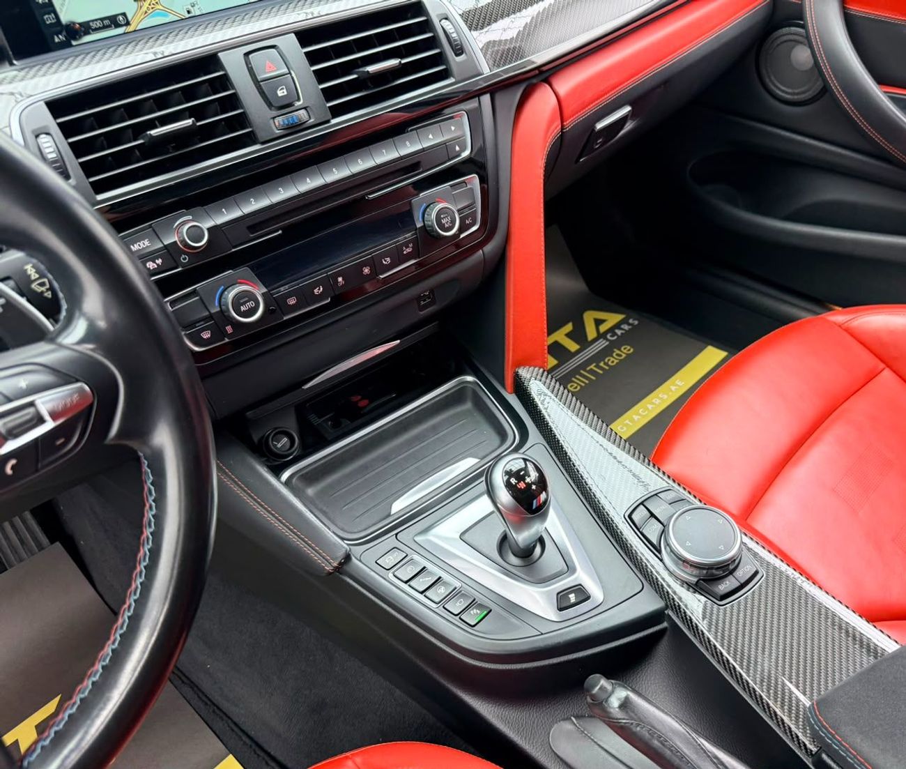 BMW M4 STD 2017 BMW M4 Competition Coupe, Full BMW Service History, Carbon Fiber Package, Fully Loaded, GCC