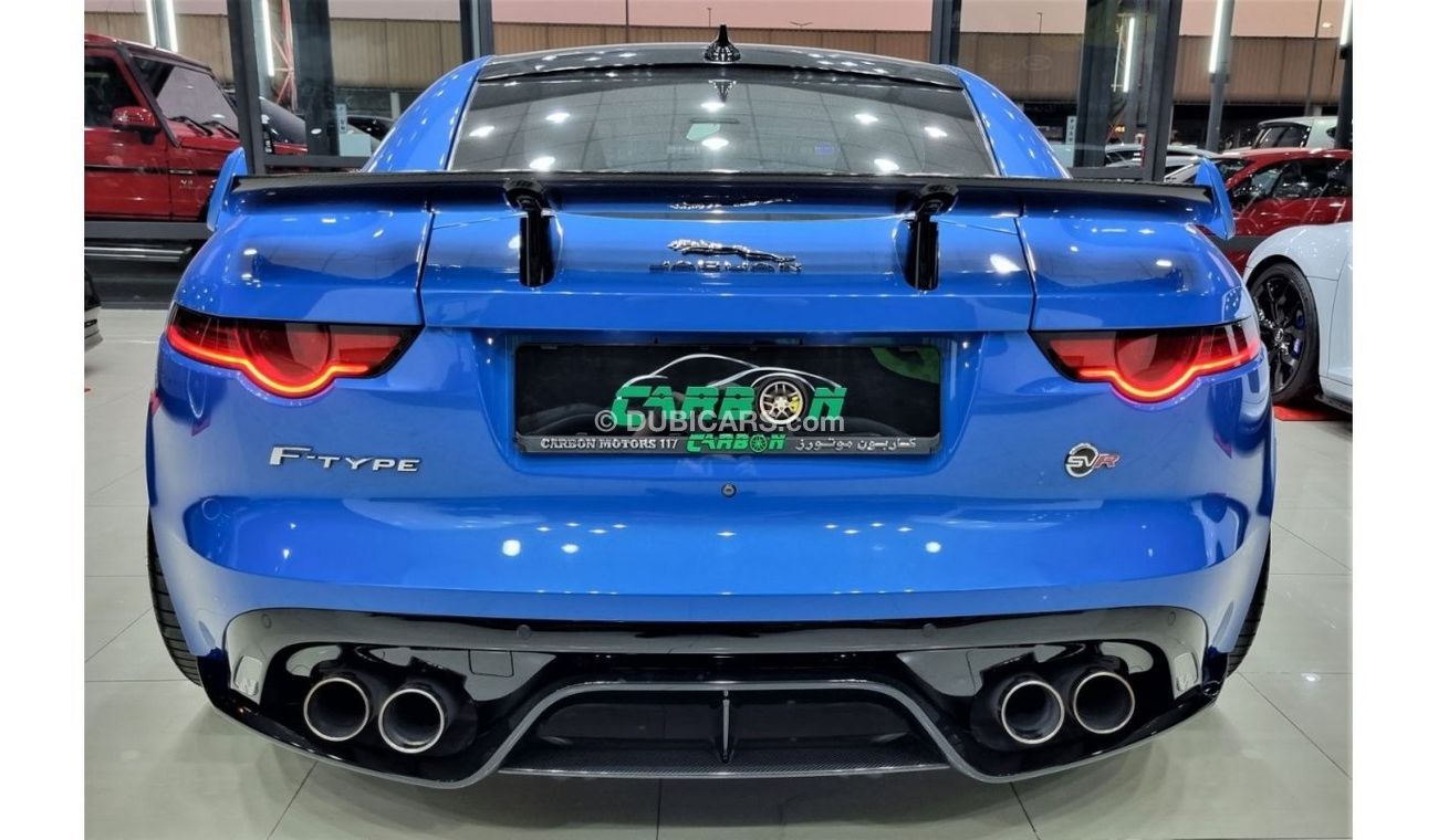 Jaguar F Type JAGUAR F-TYPE SVR 2018 IN IMMACULATE CONDITION UNDER WARRANTY AND SERVICE CONTRACT TILL 10/2024