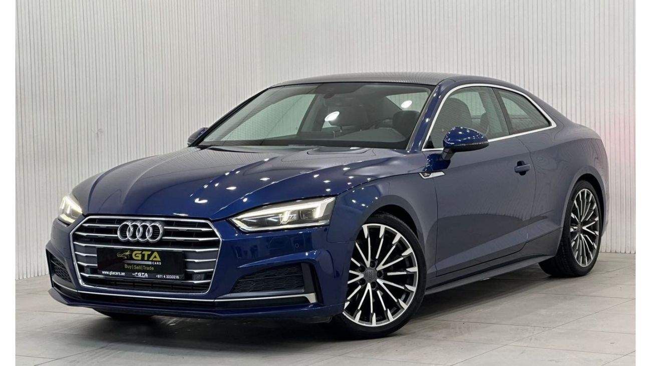أودي A5 40 TFSI ديزاين ستايل و تيكنولوجي سيليكشين S-لاين 2017 Audi A5 40TFSI S-Line, August 2025 AAA Warrant