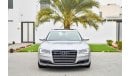 أودي A8 L Fully Loaded Super Clean Car - AED 2,233 per Month! - 0% DP