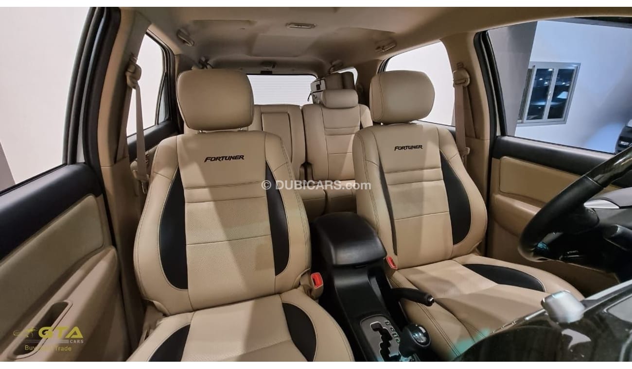 تويوتا فورتونر 2015 Toyota Fortuner 4.0 V6 TRD, Warranty, Service History, Low KMs, GCC