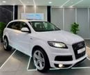 Audi Q7 TFSI quattro Sports Style Package 3.0L AMAZING WHITE AUDI Q7 S_LINE V6 || FULL OPINION || GCC || 7 S