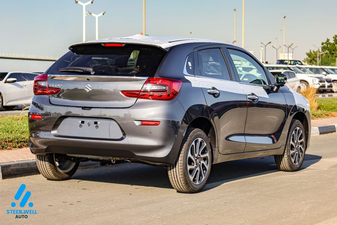 سوزوكي بالينو 2026 GLX – 1.5L Petrol | 360° View | 6 Airbags | Market-Best Price