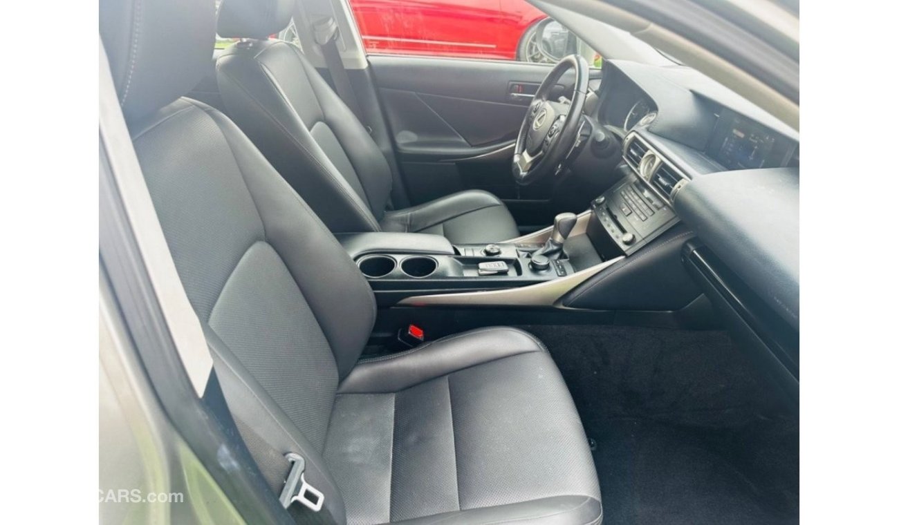 Lexus IS 200 MODEL 2016 car perfect condition inside and y