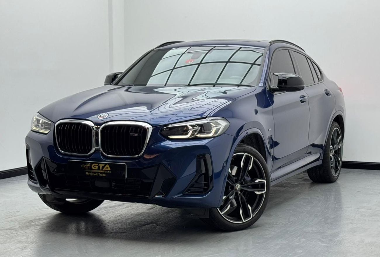 BMW X4 M40I 3.0L 2023 BMW X4 M40i, 2028 BMW Warranty, 2029 BMW Service Pack, BMW Service History, GCC