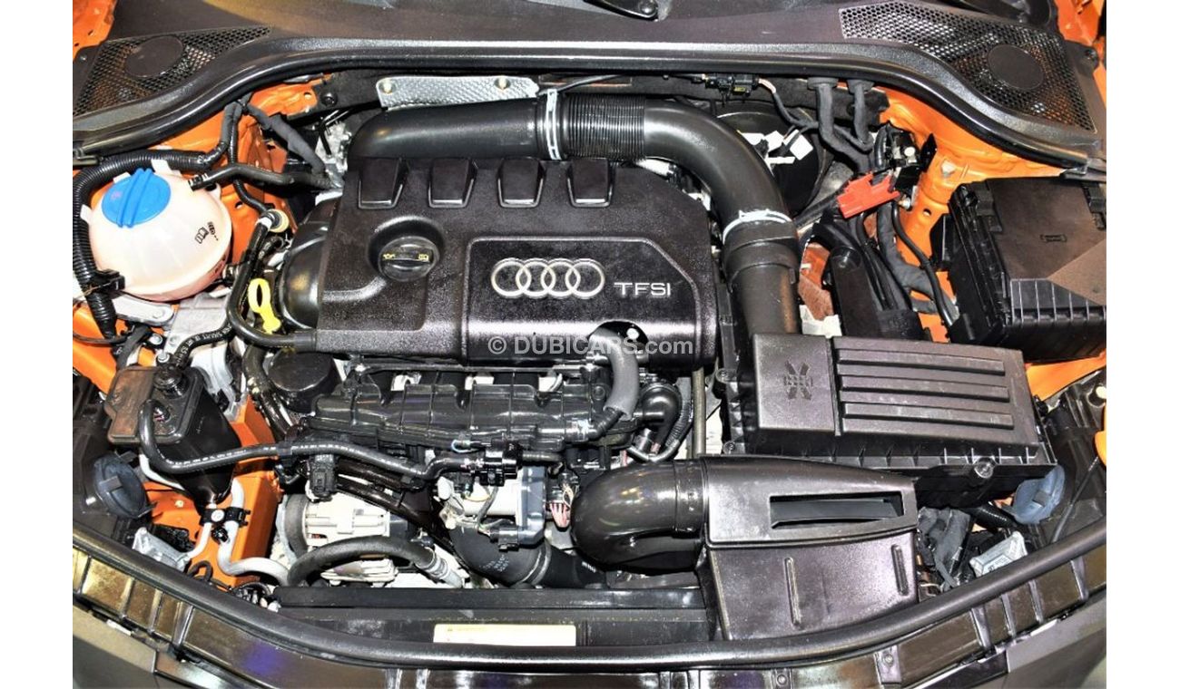 Audi TT ( ONLY 29000 KM! ) AMAZING Audi TT S-Line 2015 Model!! in Orange Color! GCC Specs