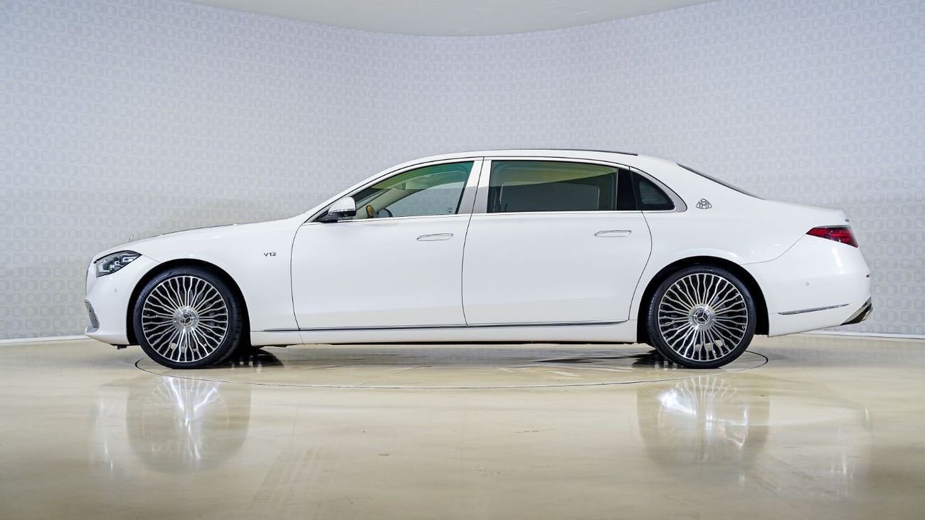 مرسيدس مايباخ S680 مايباخ S680 Maybach| AED 11,220 PM | Warranty January 2027 | GCC